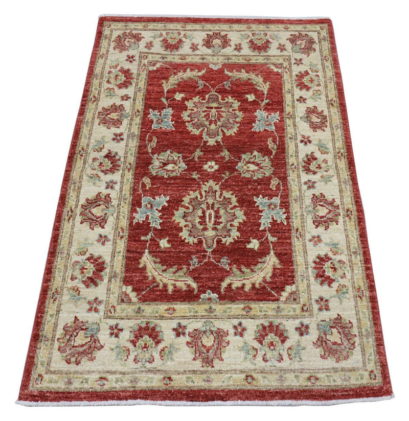 Ziegler tapijt - 129 x 84 cm - rood