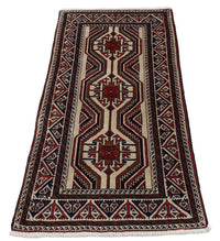 Baluch tapijt - 151 x 80 cm - beige