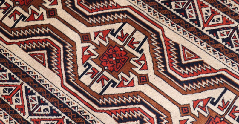 Baluch tapijt - 151 x 80 cm - beige