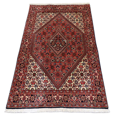 Perzisch tapijt - Bijar - 141 x 76 cm - rood