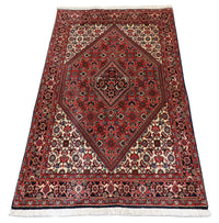 Perzisch tapijt - Bijar - 141 x 76 cm - rood