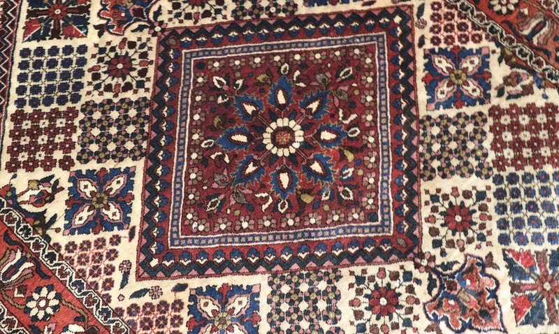 Perzisch Tapijt - Nomadisch - 204 x 142 cm - donkerrood