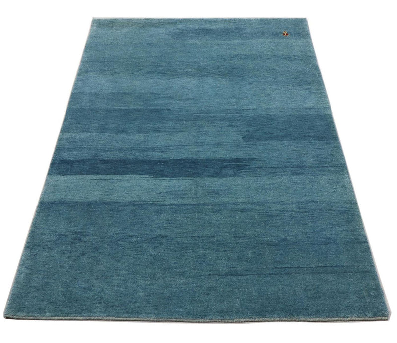 Gabbeh Tapijt - Loribaft Perzisch - 180 x 126 cm - zee blauw