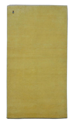 Gabbeh Tapijt - Loribaft Perzisch - 190 x 102 cm - olijfgroen