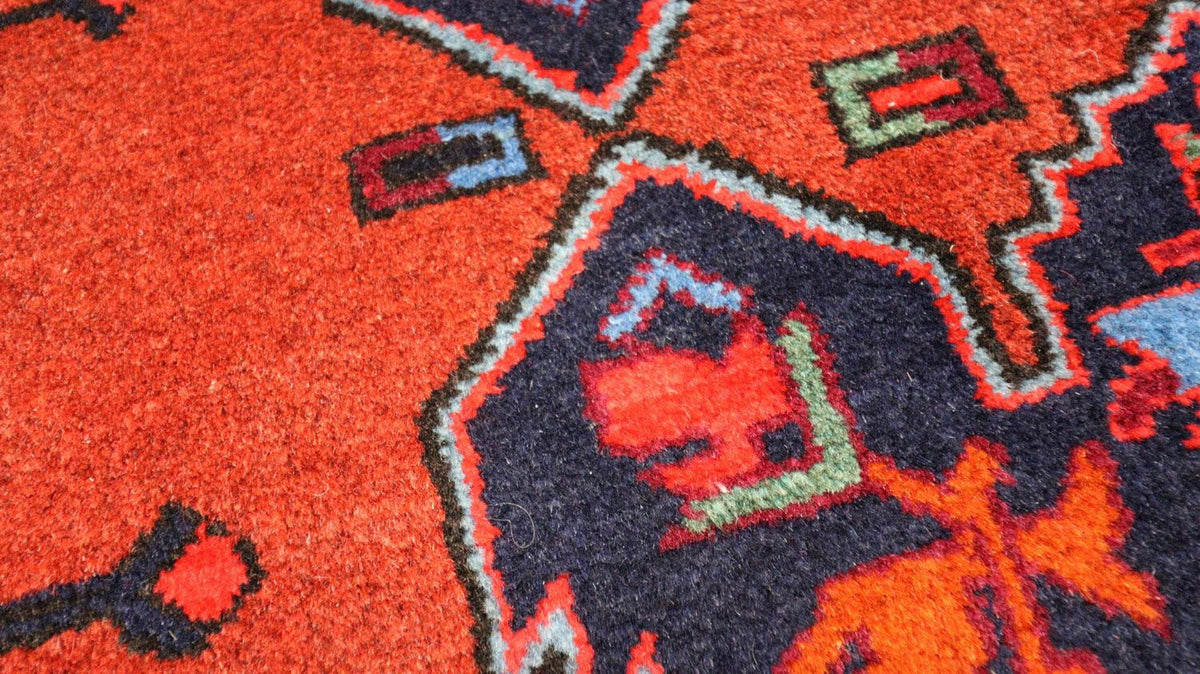 Oosters Tapijt - 207 x 121 cm - donkerrood