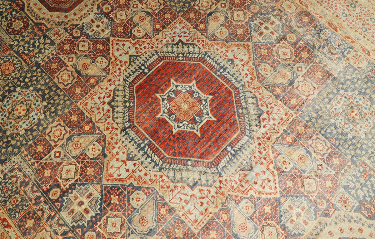 Ziegler tapijt - 305 x 244 cm - donker beige