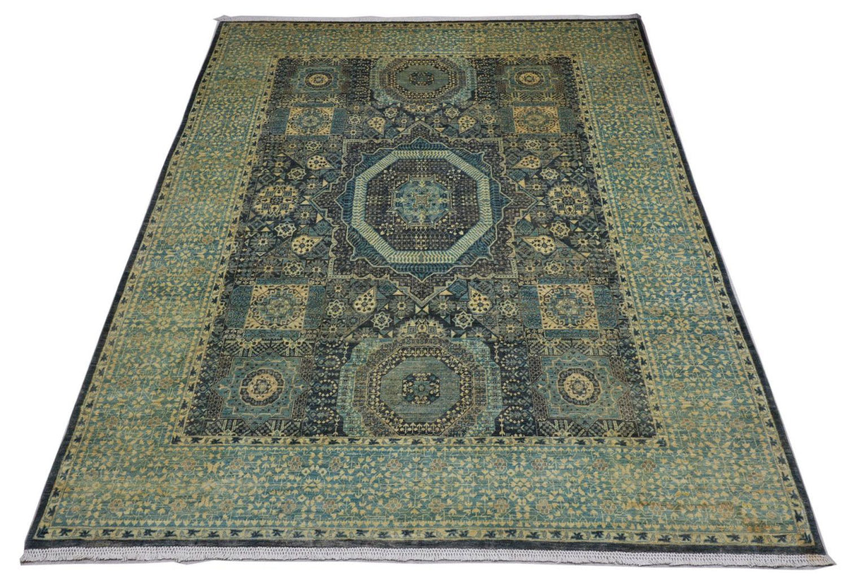 Ziegler tapijt - 315 x 250 cm - zee blauw