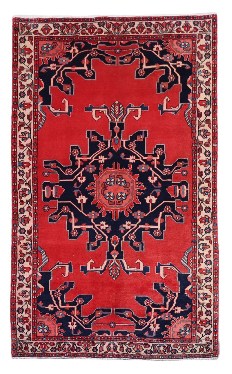Perzisch Tapijt - Nomadisch - 215 x 125 cm - rood