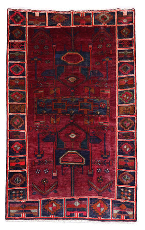 Gabbeh Tapijt - Loribaft Perzisch - 220 x 160 cm - licht rood