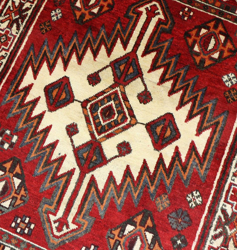 Loper Perzisch Tapijt - Nomadisch - 245 x 135 cm - rood