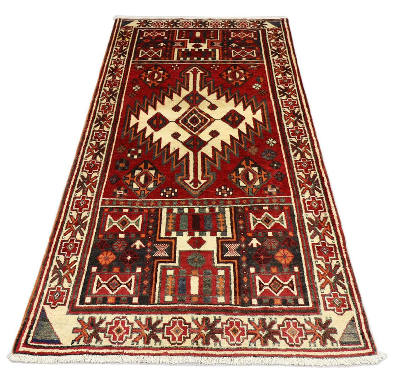 Loper Perzisch Tapijt - Nomadisch - 245 x 135 cm - rood