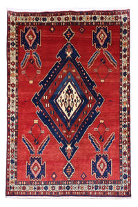 Perzisch Tapijt - Nomadisch - 212 x 154 cm - rood