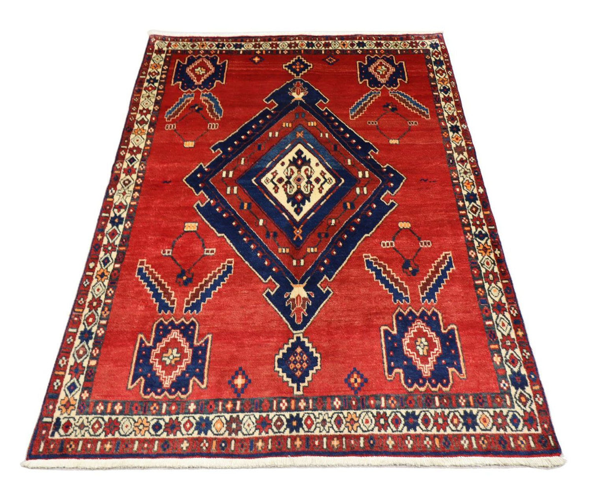 Perzisch Tapijt - Nomadisch - 212 x 154 cm - rood