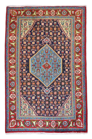 Perzisch Tapijt - Nomadisch - 203 x 137 cm - donkerblauw