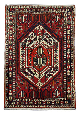Perzisch Tapijt - Nomadisch - 210 x 149 cm - rood