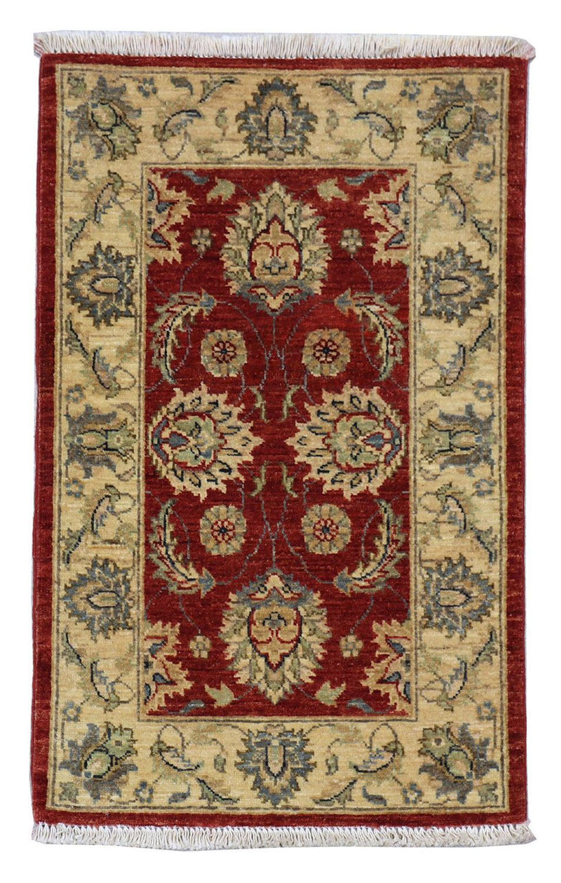 Ziegler tapijt - 89 x 60 cm - rood