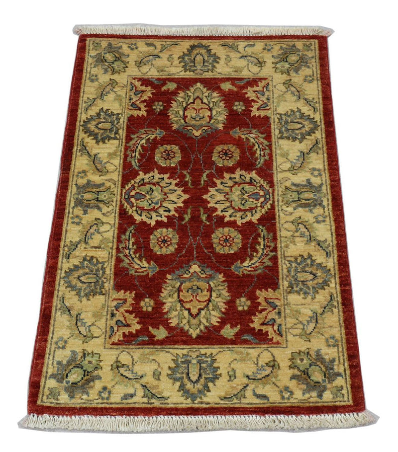 Ziegler tapijt - 89 x 60 cm - rood