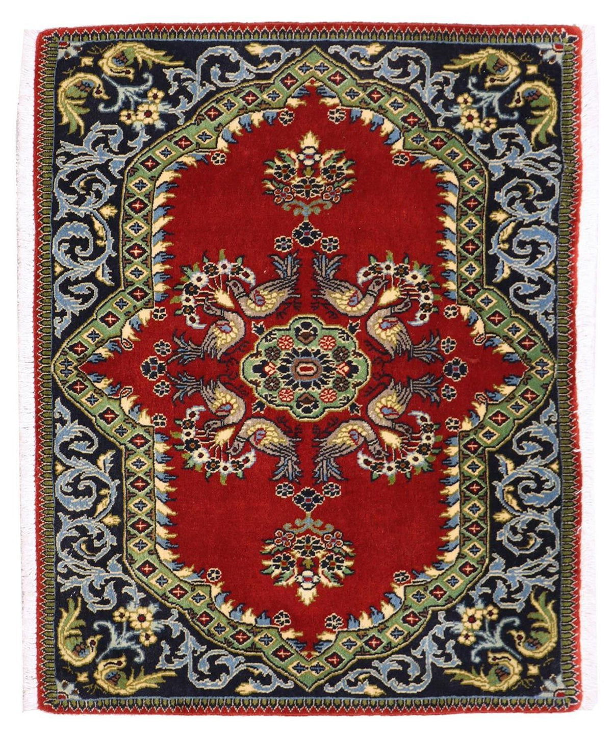Perzisch tapijt - Keshan - 97 x 73 cm - rood