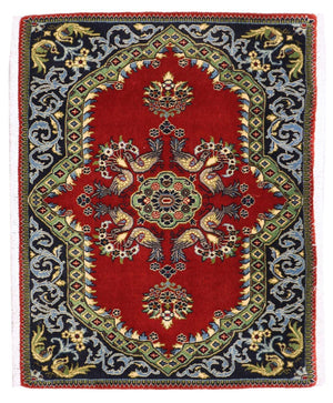 Perzisch tapijt - Keshan - 97 x 73 cm - rood