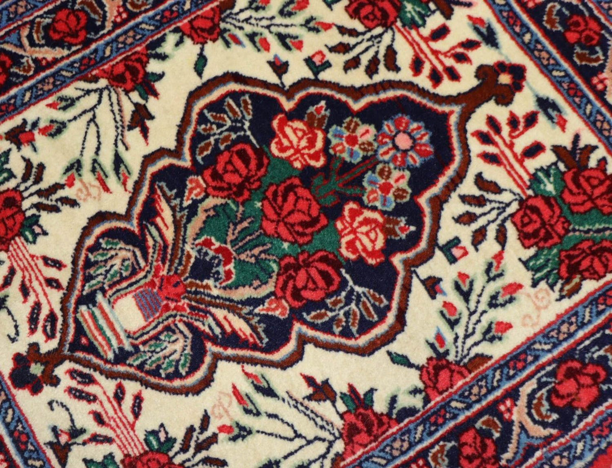 Perzisch tapijt - Bijar - 67 x 55 cm - rood