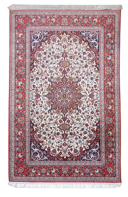 Perzisch tapijt - Isfahan - Premium - 303 x 202 cm - beige