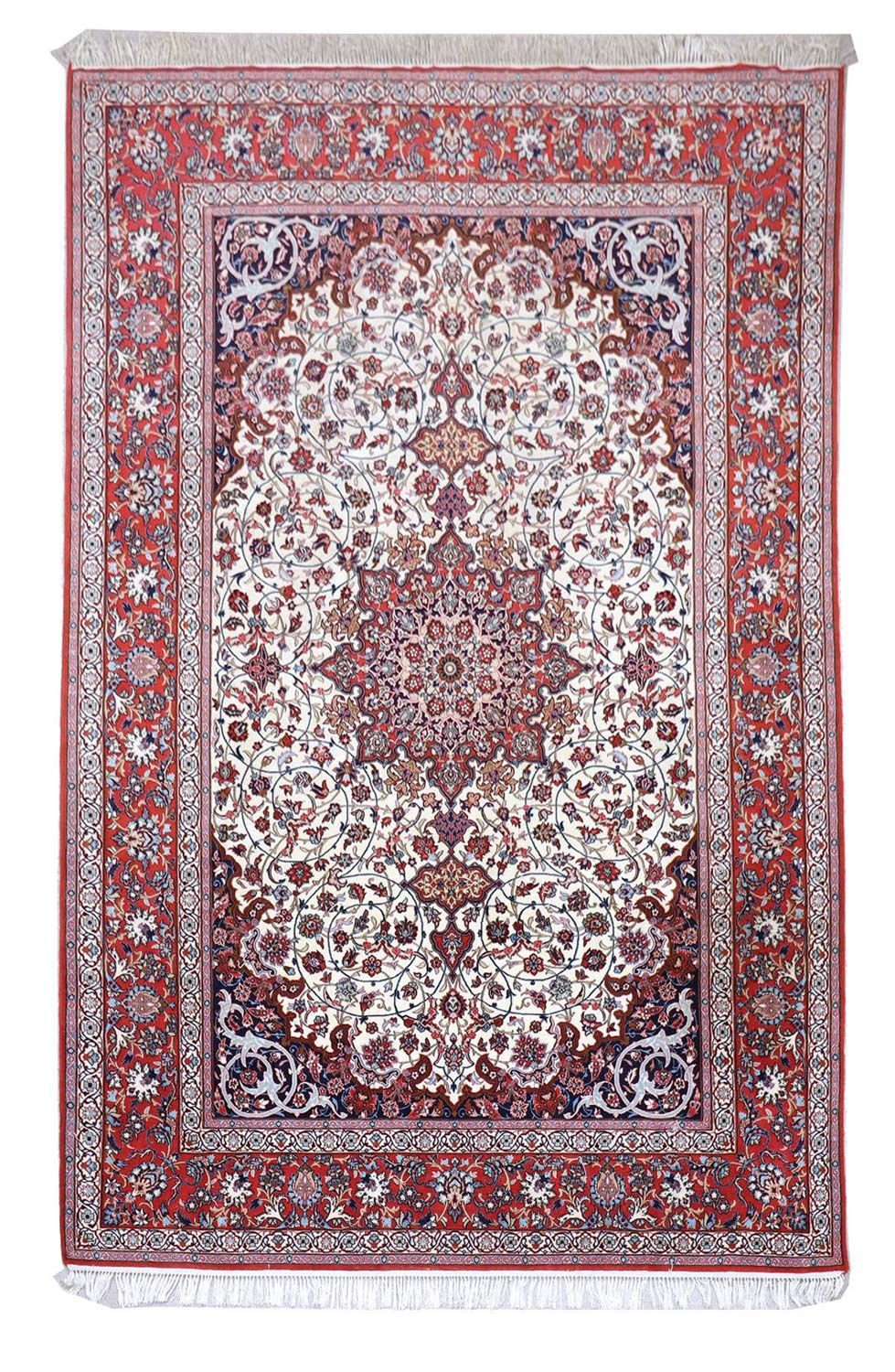 Perzisch tapijt - Isfahan - Premium - 303 x 202 cm - beige