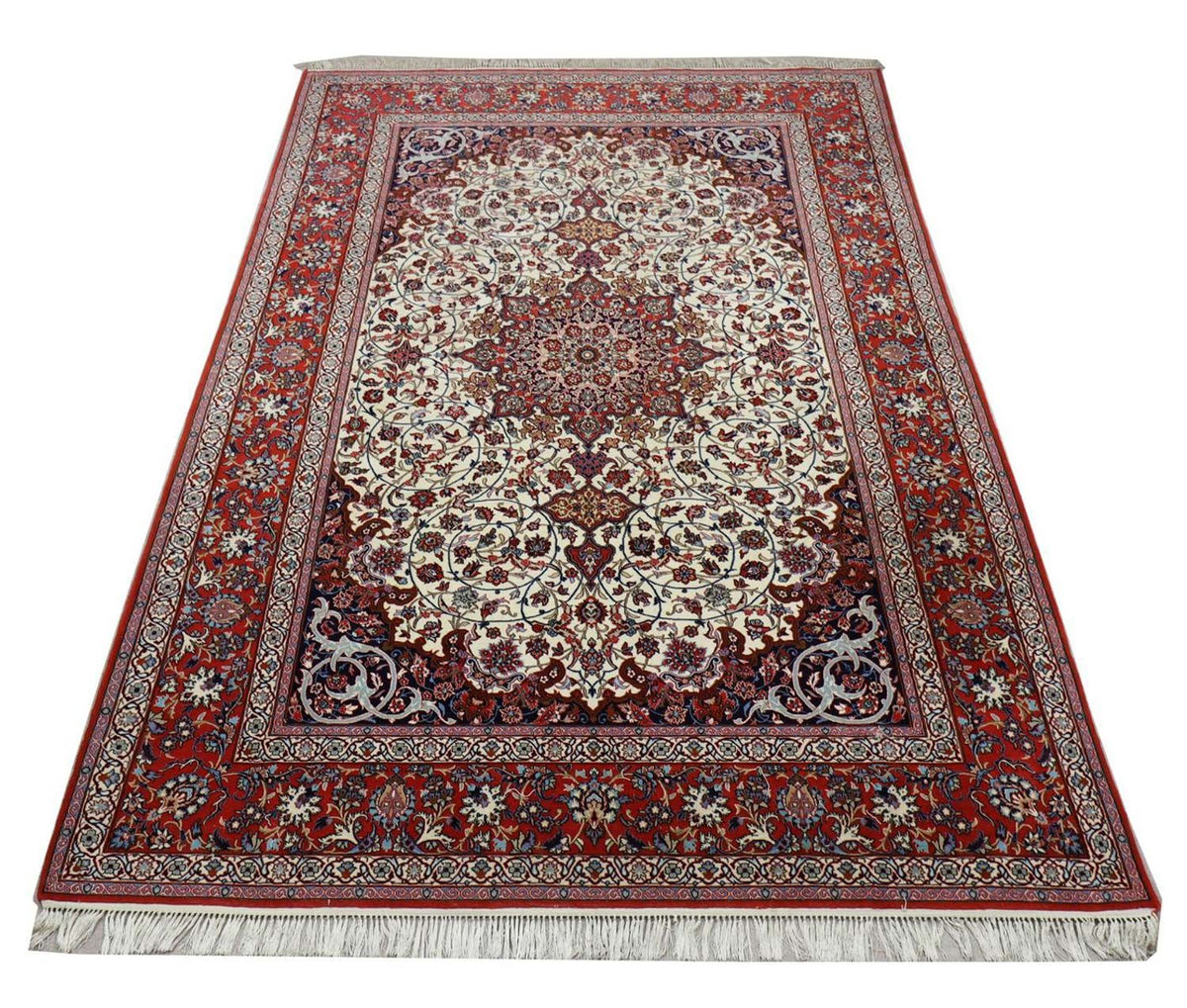Perzisch tapijt - Isfahan - Premium - 303 x 202 cm - beige