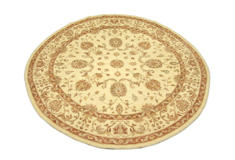 Ziegler tapijt rond  - 276 x 266 cm - beige