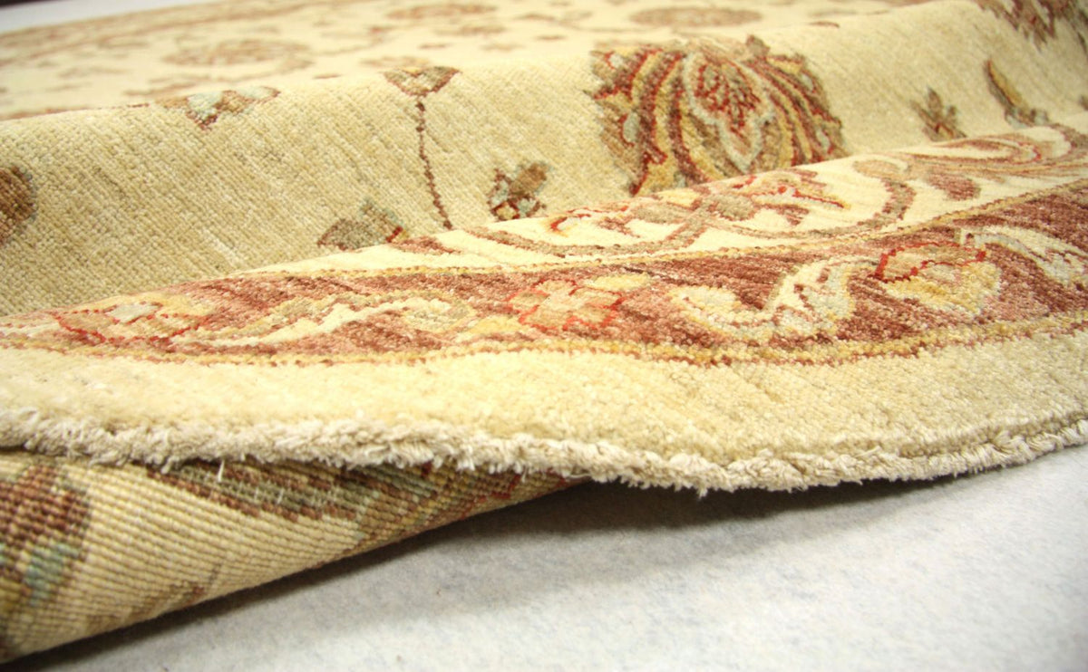 Ziegler tapijt rond  - 276 x 266 cm - beige