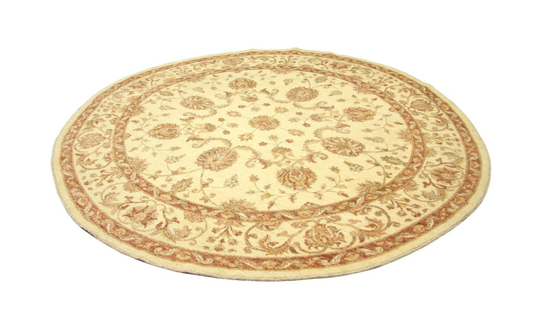Ziegler tapijt rond  - 276 x 266 cm - beige