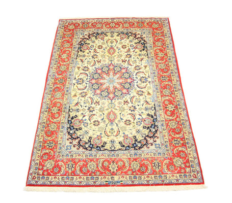 Perzisch tapijt - Isfahan - Premium - 243 x 153 cm - beige