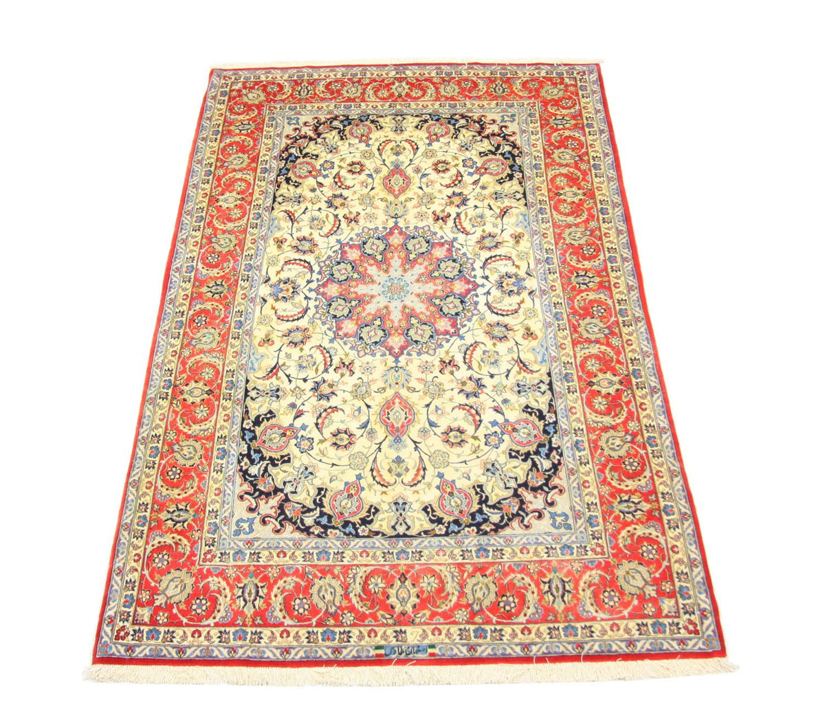 Perzisch tapijt - Isfahan - Premium - 243 x 153 cm - beige