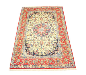 Perzisch tapijt - Isfahan - Premium - 243 x 153 cm - beige