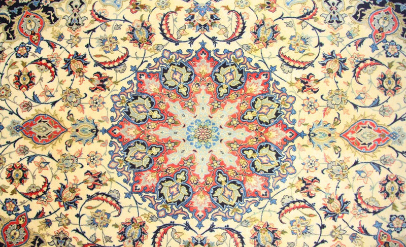 Perzisch tapijt - Isfahan - Premium - 243 x 153 cm - beige