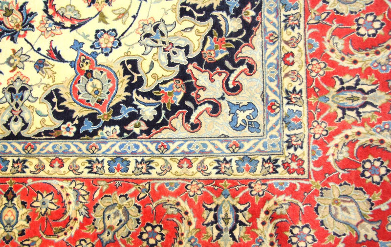 Perzisch tapijt - Isfahan - Premium - 243 x 153 cm - beige