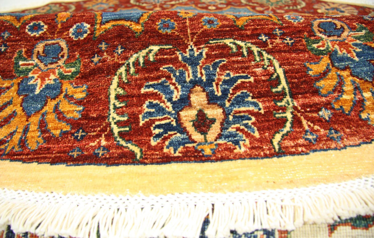 Ziegler tapijt rond  - 245 x 241 cm - beige