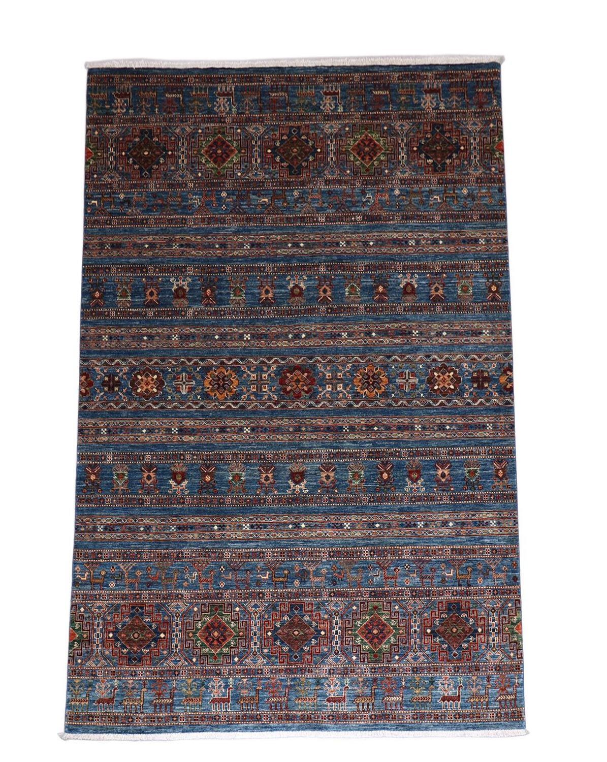 Ziegler tapijt - 297 x 204 cm - zee blauw