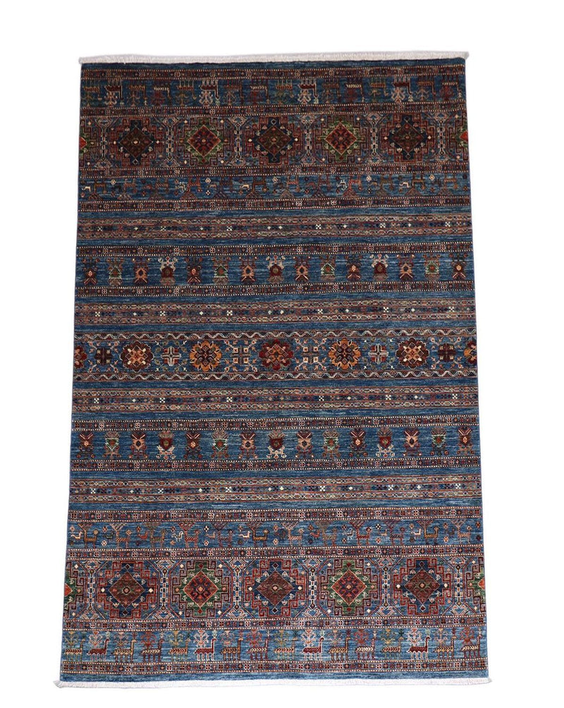 Ziegler tapijt - 297 x 204 cm - zee blauw