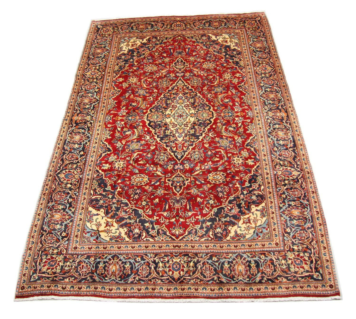 Perzisch tapijt - Keshan - 313 x 198 cm - rood