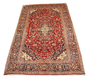 Perzisch tapijt - Keshan - 313 x 198 cm - rood
