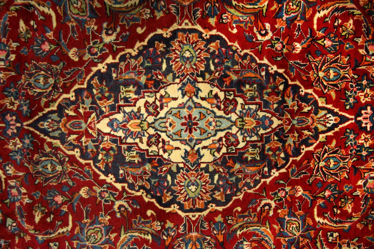 Perzisch tapijt - Keshan - 313 x 198 cm - rood