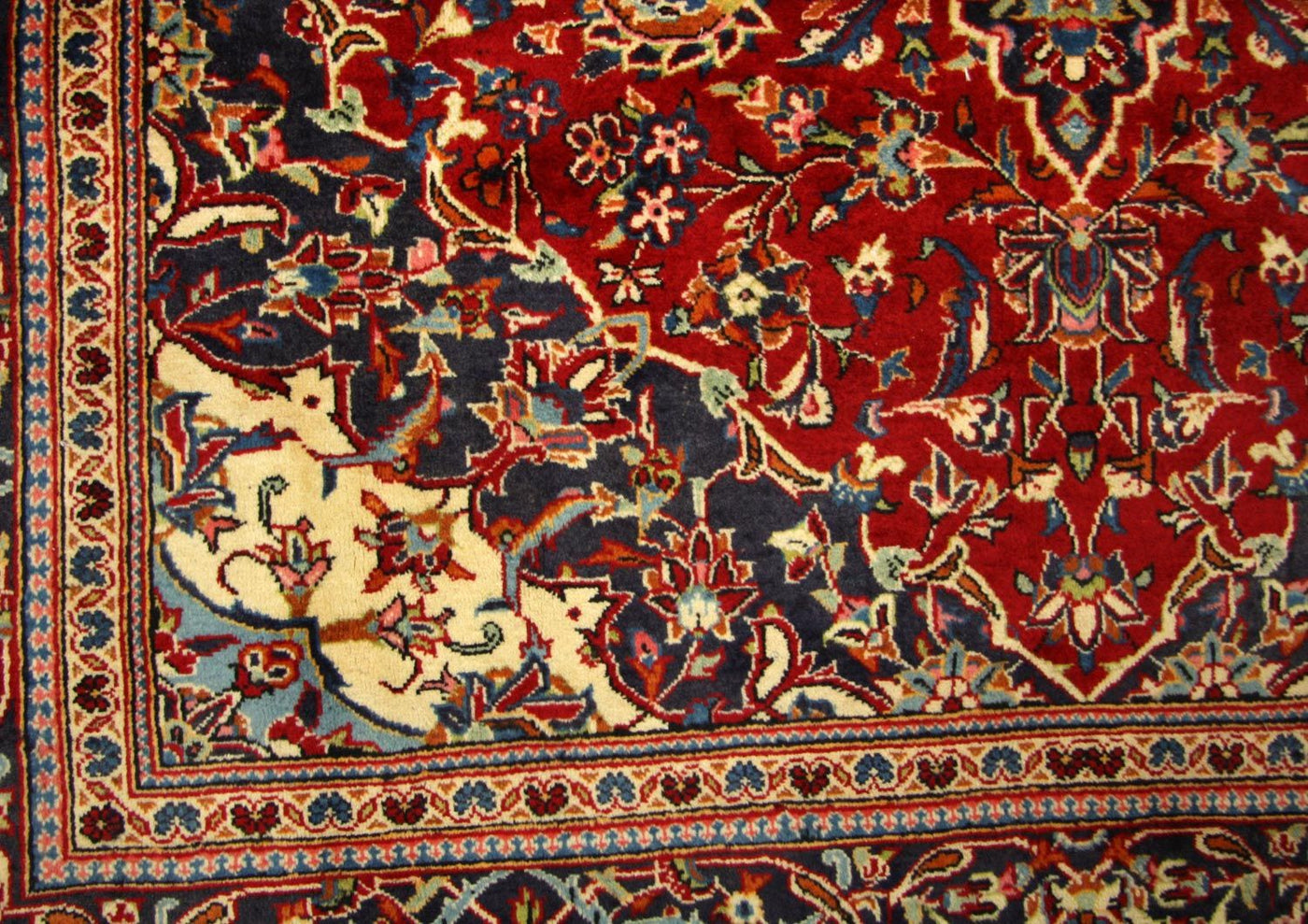 Kashan Tapijt 313x198cm - Perzisch tapijt