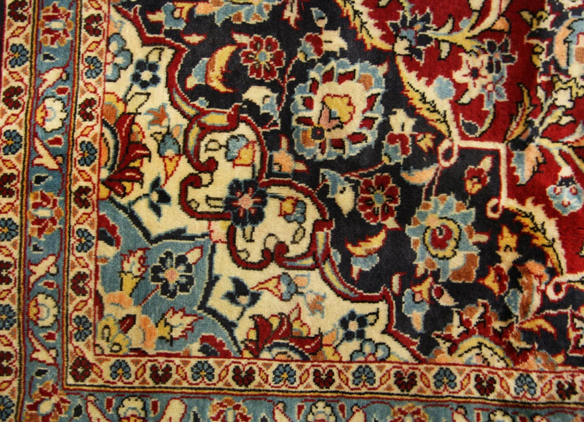 Perzisch tapijt - Keshan - 354 x 258 cm - rood