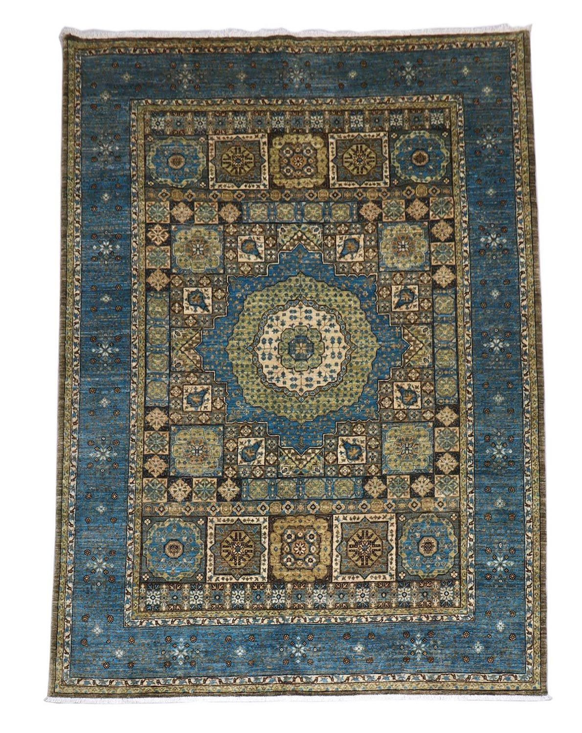 Ziegler tapijt - 274 x 210 cm - blauw