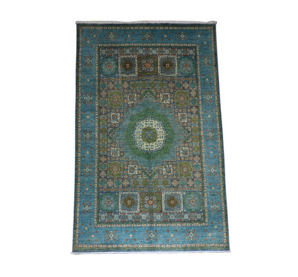 Ziegler tapijt - 306 x 202 cm - zee blauw