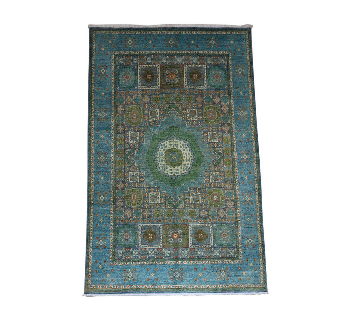 Ziegler tapijt - 306 x 202 cm - zee blauw
