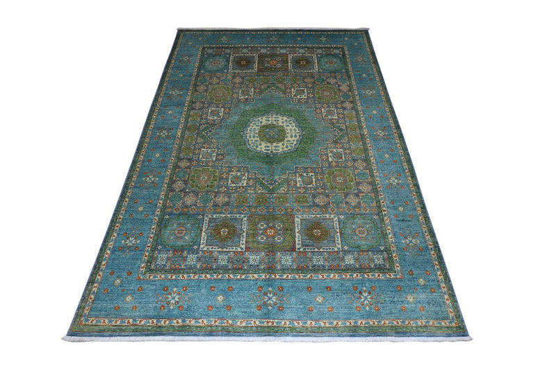 Ziegler tapijt - 306 x 202 cm - zee blauw