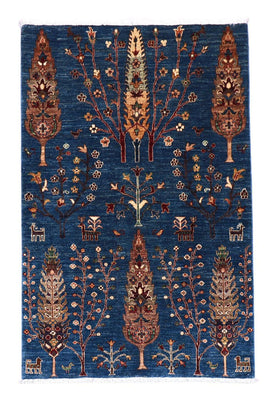 Ziegler tapijt - 152 x 106 cm - donkerblauw