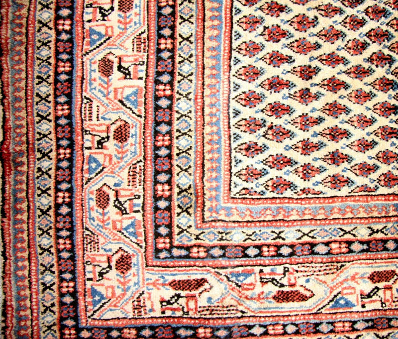 Perzisch tapijt - Mir - 314 x 237 cm - beige