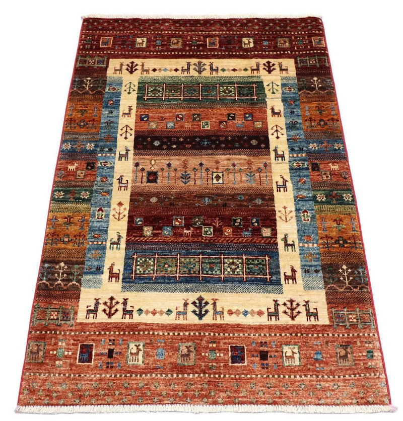 Ziegler tapijt - 130 x 82 cm - licht rood